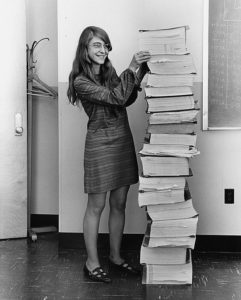 Margaret Hamilton and the AGC source code