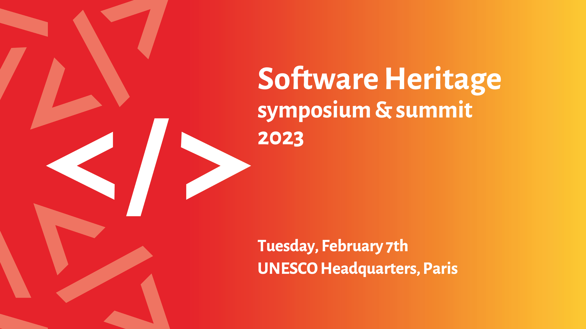Software Heritage annual community event